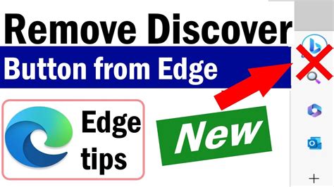 edge discover entfernen|How to Remove the Discover/Bing Chat Button in Microsoft Edge